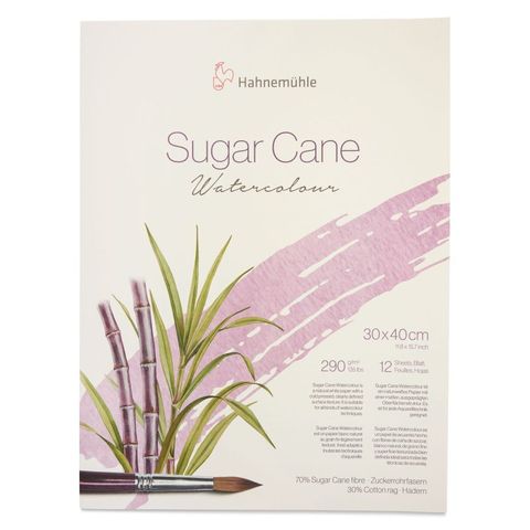 HAHNEMUHLE SUGAR CANE 290G BLOCK 30 X 40CM