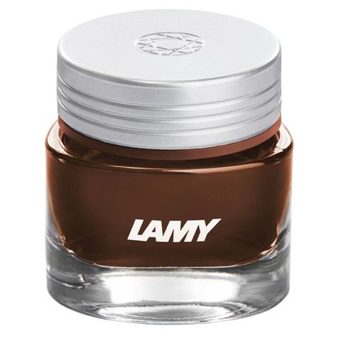 LAMY T53 CRYSTAL INK BOTTLE 30ML TOPAZ BROWN