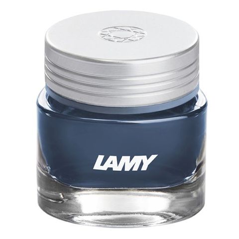 LAMY T53 CRYSTAL INK BOTTLE 30ML BENITOITE BLUE-BK