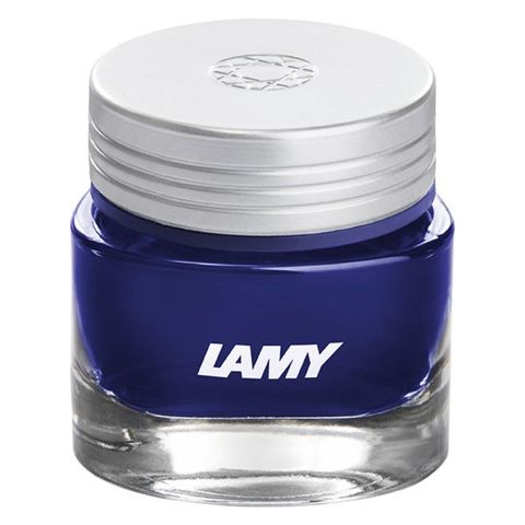 LAMY T53 CRYSTAL INK BOTTLE 30ML AZURITE DEEP BLUE