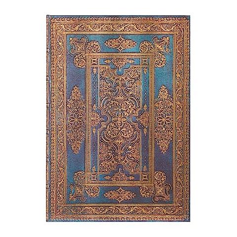 PAPERBLANKS BLUE LUXE GRANDE UNLINED