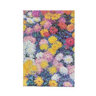 PAPERBLANKS MONETS CHRYSANTHEMUMS MINI LINED