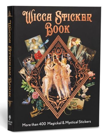 WICCA STICKER BOOK 400 MAGICKAL MYSTICAL STICKERS