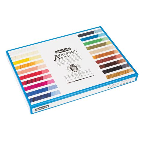 SCHMINCKE AKADEMIE ACRYL SET 20 X 40ML + BRUSH