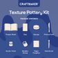 CRAFT MAKERS CLASSIC TEXTURED POTTERY KIT
