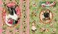 CYNTHIA HARTS 340 VICTORIANA DOGS STICKERS