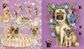 CYNTHIA HARTS 340 VICTORIANA DOGS STICKERS