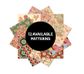 ORIGAMI PAPER JAPANESE KIMONO 100 SHEETS 21CM