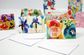 WATERCOLOUR FLOWERS 16 THANK YOU CARDS