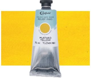 CRANFIELD SAFE WASH RELIEF INK 75ML MUSTARD YELLOW