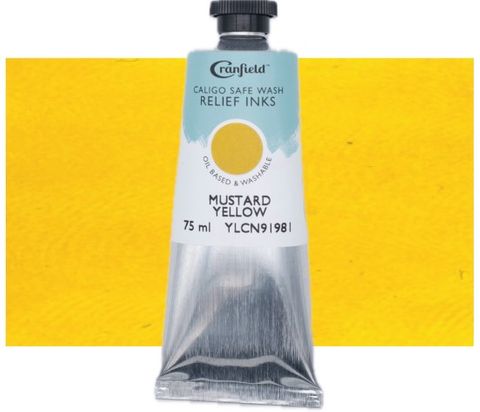 CRANFIELD SAFE WASH RELIEF INK 75ML MUSTARD YELLOW