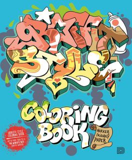 GRAFFITI STYLE COLOR BOOK