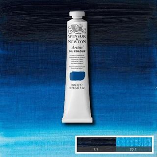 W&N ARTISTS OIL 200ML PHTHALOCYANINE TURQUOISE S1