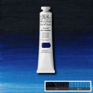 W&N ARTISTS OIL 200ML PRUSSIAN BLUE S1