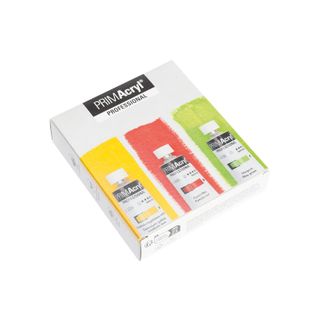 SCHMINCKE PRIMACRYL PRO SET 3 X 35ML COLOURS