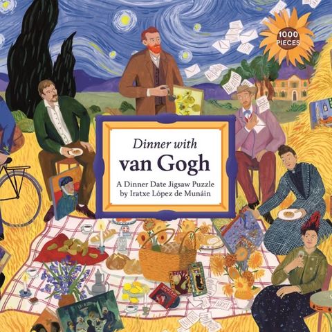 DINNER WITH VAN GOGH 1000 PIECE PUZZLE