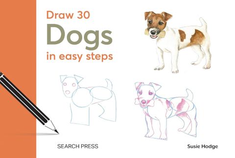 DRAW 30 DOGS IN EASY STEPS