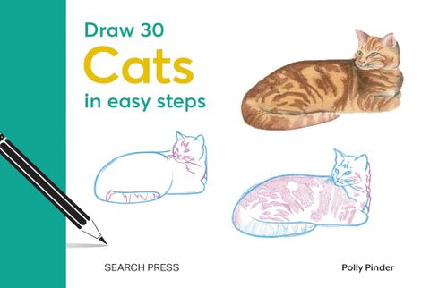 DRAW 30 CATS IN EASY STEPS