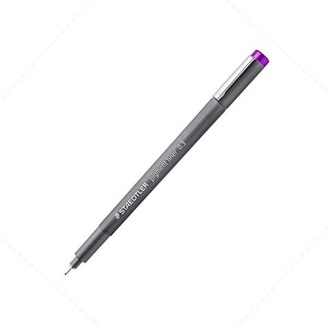 STAEDTLER PIGMENT LINER VIOLET 0.3MM