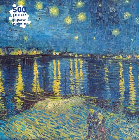 VAN GOGH STARRY NIGHT 500 PIECE PUZZLE