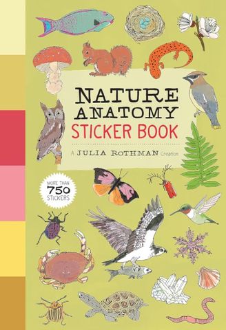 NATURE ANATOMY STICKER BOOK