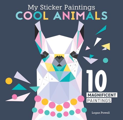 MY STICKER PAINTING COOL ANIMALS