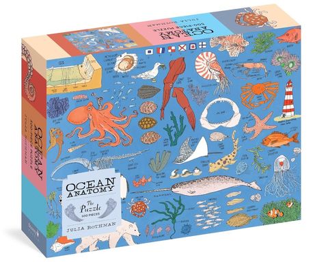 OCEAN ANATOMY 500 PIECE JIGSAW PUZZLE