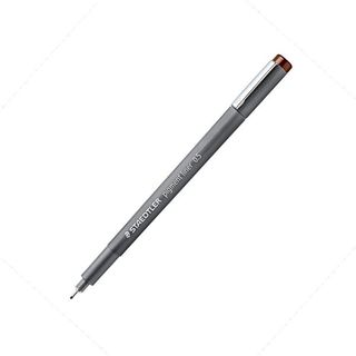 STAEDTLER PIGMENT LINER BROWN 0.5MM