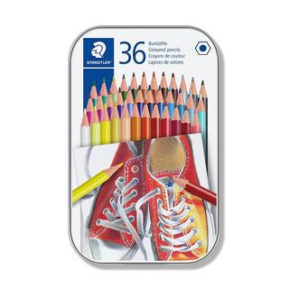 STAEDTLER COLOUR PENCIL TIN SET 36