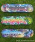 SKATEBOARD DECK + MOLOTOW ONE4ALL SET 6 MARKERS