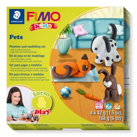 FIMO KIDS FORM & PLAY SET PETS