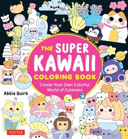 SUPER KAWAII COLOURING BOOK