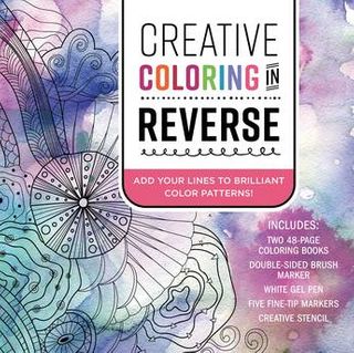 CREATIVE COLOURING IN REVERSE KIT