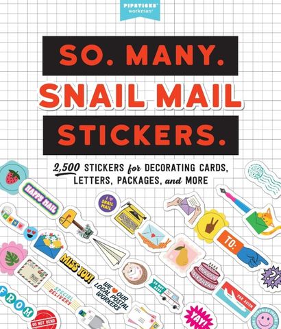 SO MANY STICKERS SNAIL MAIL