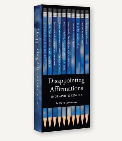 DISAPPOINTING AFFIRMATIONS PENCILS