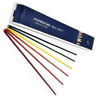 STAEDTLER MARS LUMOCHROM LEADS 2MM ASST COLORS P12