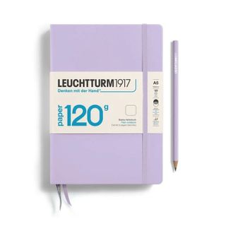 LEUCHTTURM1917 120G NOTEBOOK A5 PLAIN LILAC