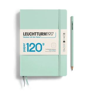 LEUCHTTURM1917 120G NOTEBOOK A5 DOTTED MINT