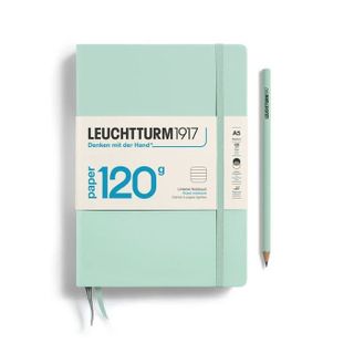 LEUCHTTURM1917 120G NOTEBOOK A5 RULED MINT
