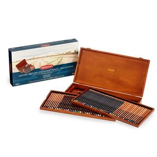 DERWENT COLOUR PENCIL COLLECTION WOODEN BOX SET120