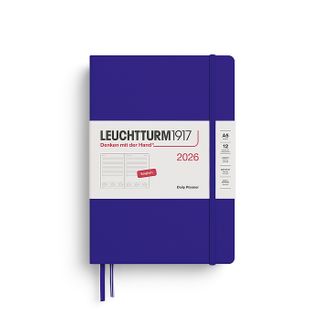 LEUCHTTURM1917 2026 DAILY PLANNER A5 INK