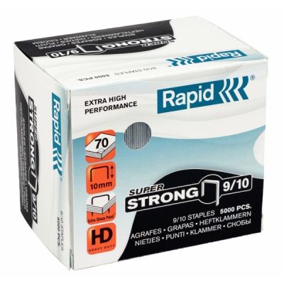 RAPID STAPLES 9/10 SUPER STRONG PKT 5000