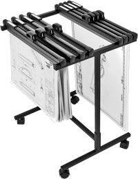 HANG-A-PLAN CAD MOBILE TROLLEY A2