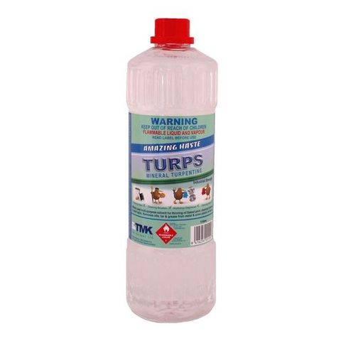 TMK MINERAL TURPENTINE 1 LITRE (TURPS)