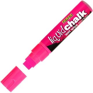 TEXTA LIQUID CHALK WET WIPE MARKER LARGE PINK