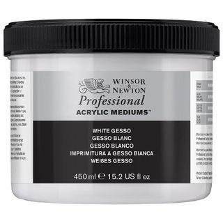 W&N PROFESSIONAL ACRYLIC GESSO WHITE 450ML