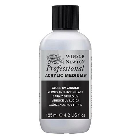 W&N PROFESSIONAL ACRYLIC GLOSS UV VARNISH 125M