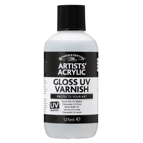 W&N ARTIST ACRYLIC GLOSS UV VARNISH 125M