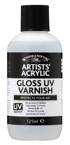 W&N ARTIST ACRYLIC GLOSS UV VARNISH 125M