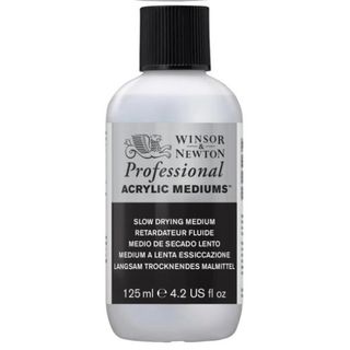 W&N PROFESSIONAL ACRYLIC SLOW DRY MEDIUM 125ML